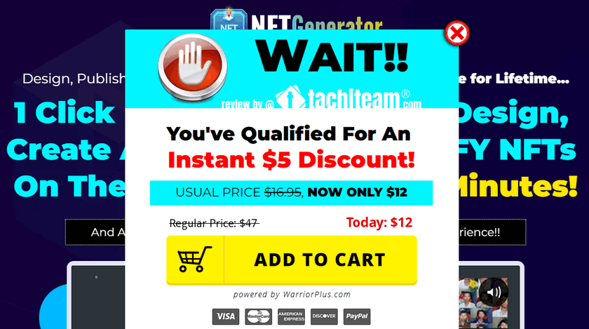 NFT Generator coupon
