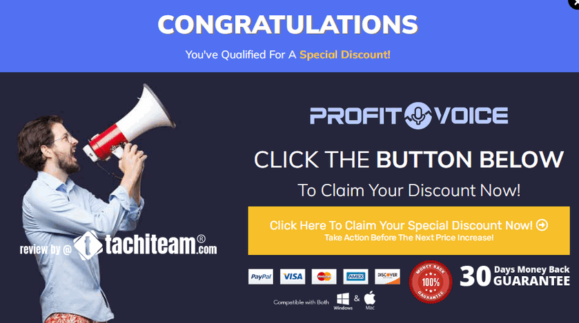ProfitVoice discount